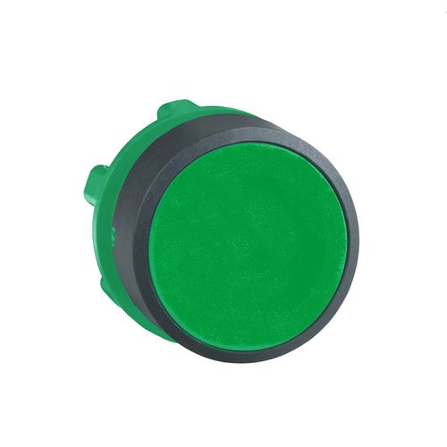 Main product image of Push Button, Harmony XB5, 22mm, Green, Flush, ZB5AA3