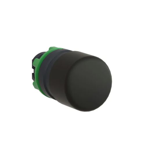 Main product image of Push Button, Harmony XB5, 30mm, Black, Mushroom, ZB5AC24