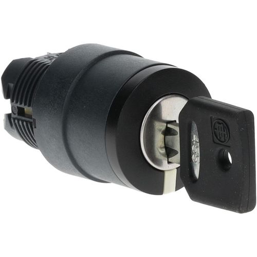 Main product image of Selector Switch, 3 Positions, Momentary (MO), Black Key, ZB5AG7