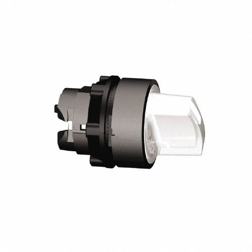 Main product image of Selector Switch, 2 Positions, Maintained (MA), White Handle, ZB5AK1213