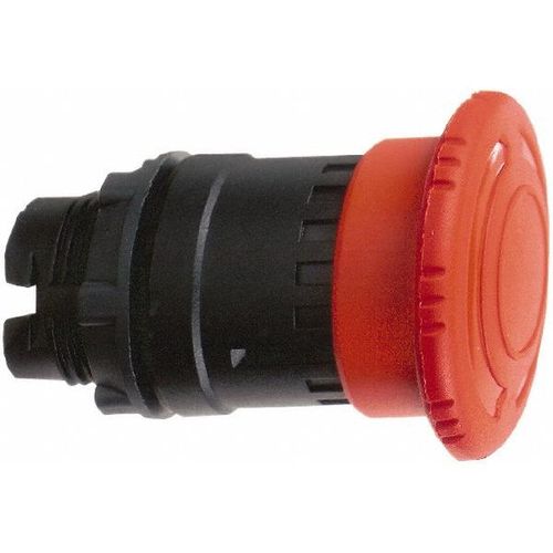 Main product image of Push-Button Switch, 22 mm Mounting Hole Dia, Maintained & Momentary, Round, Red Pushbutton, Maintained, Momentary, ZB5AS844