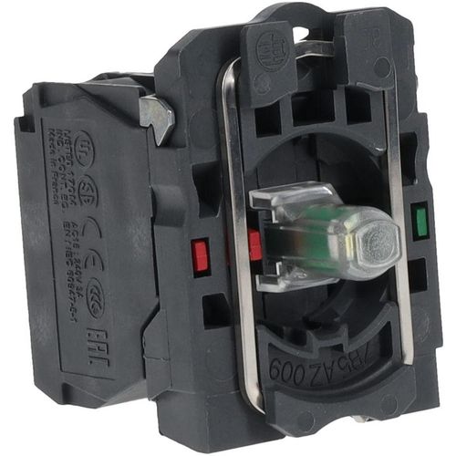 Main product image of 24 V White Lens LED Indicating Light, Screw Clamp, ZB5AW0B15
