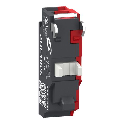 Main product image of Contact Block, Harmony XB4, Silver Alloy, 1NC, ZBE1025