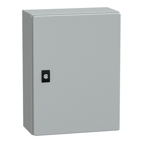Main product image of Electrical Enclosure, Spacial CRN, Wall Mount, Steel, H400xw300xd150, LP66, IK10, RAL7035