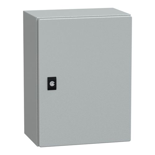 Main product image of Electrical Enclosure, Spacial CRN, Wall Mount, Steel, H400xw300xd200, LP66, IK10, RAL7035