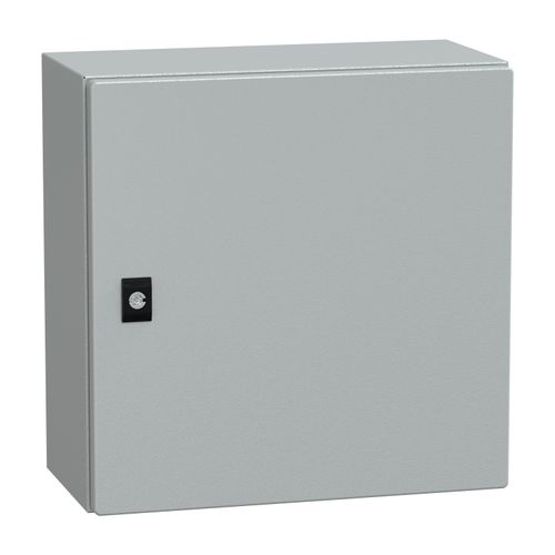 Main product image of Spacial CRN Plain Door w/Mount.plate. H400xw400xd200 LP66, IK10, RAL7035