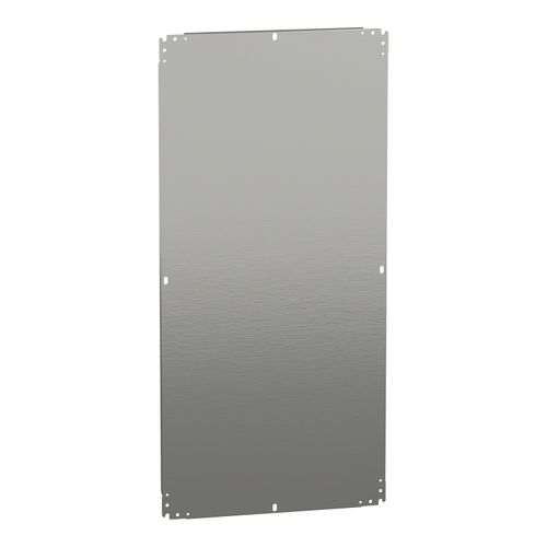 Main product image of Plain Mounting Plate, for Electrical Enclosure, H1200xw600mm, Galvanised Steel