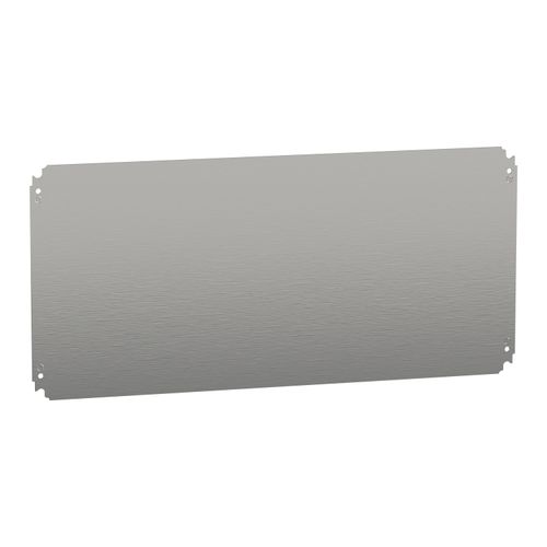 Main product image of Plain Mounting Plate, for Electrical Enclosure, H400xw800mm, Galvanised Steel