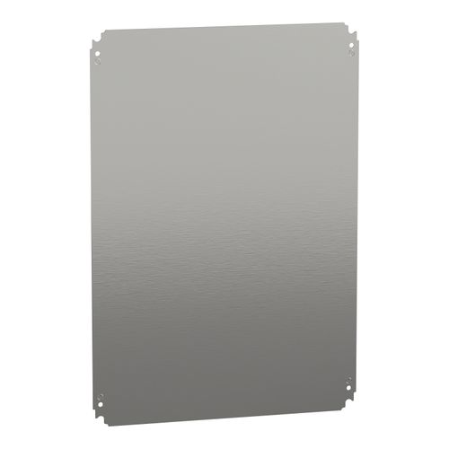 Main product image of Plain Mounting Plate H700xw500mm, Galvanised Steel