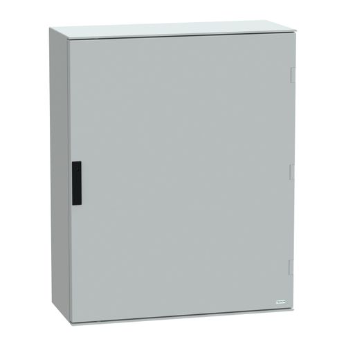 Main product image of Wall Mounted Polyester Electrical Enclosure, Thalassa PLM, Plain Door, 1056x852x350mm, LP66, IK10, RAL7035
