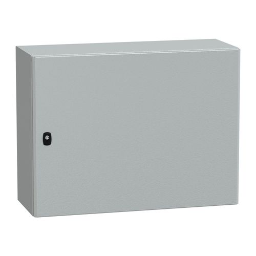 Main product image of Wall Mounted Steel Enclosure, Spacial S3D, Plain Door, no Mounting Plate, 600x800x300mm, LP66, IK10