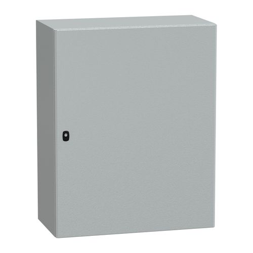 Main product image of Wall Mounted Steel Electrical Enclosure, Spacial S3DC, Plain Door, no Mounting Plate, 1000x800x400mm, LP66, IK10