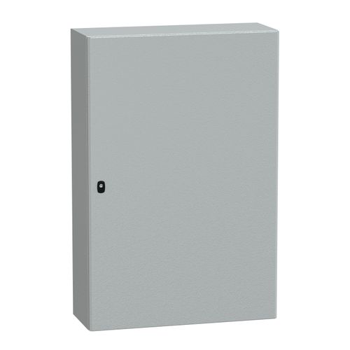 Main product image of Wall Mounted Steel Electrical Enclosure, Spacial S3DC, Plain Door, no Mounting Plate, 1200x800x300mm, LP66, IK10