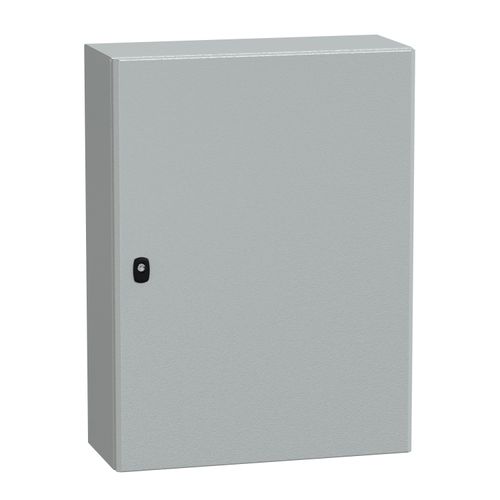 Main product image of Wall Mounted Steel Electrical Enclosure, Spacial S3DC, Plain Door, no Mounting Plate, 800x600x250mm, LP66, IK10