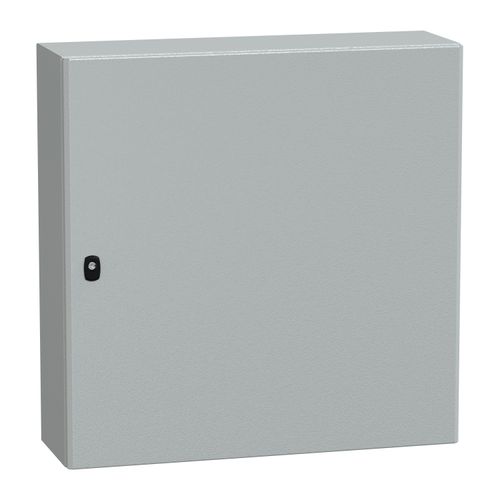 Main product image of Wall Mounted Steel Electrical Enclosure, Spacial S3DC, Plain Door, no Mounting Plate, 800x800x250mm, LP66, IK10