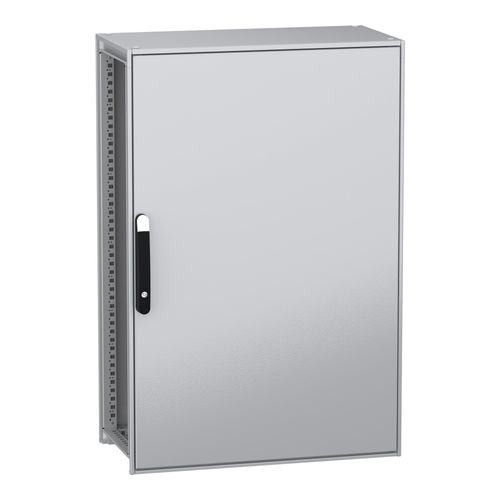 Main product image of Floor Standing Modular Electrical Enclosure, PanelSet SFN, Decarbonized Steel, Mounting Plate, 1200x800x400mm, IP55