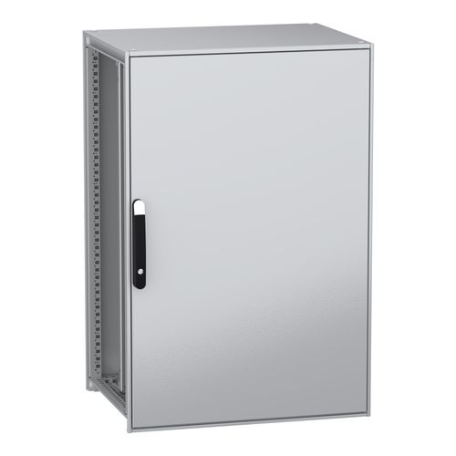 Main product image of Floor Standing Modular Electrical Enclosure, PanelSet SFN, Decarbonized Steel, Mounting Plate, 1200x800x600mm, IP55
