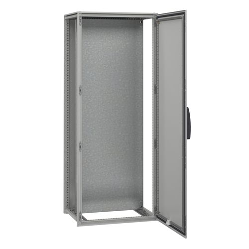 Main product image of Floor Standing Modular Electrical Enclosure, PanelSet SFN, Decarbonized Steel, Mounting Plate, 1400x800x400mm, IP55