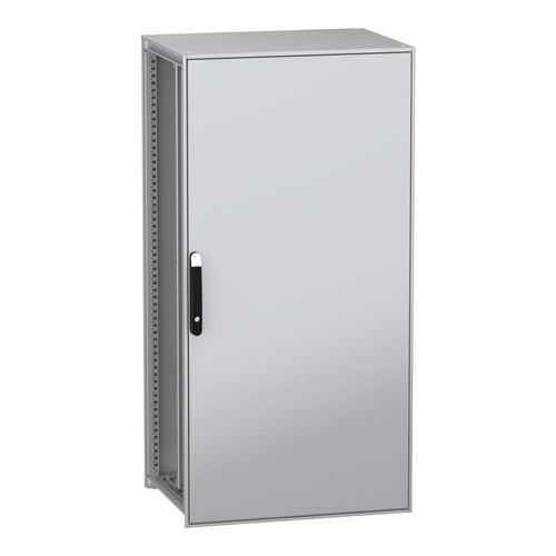 Main product image of Floor Standing Modular Electrical Enclosure, PanelSet SFN, Decarbonized Steel, Mounting Plate, 1600x800x600mm, IP55