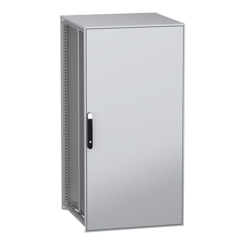 Main product image of Floor Standing Modular Electrical Enclosure, PanelSet SFN, Decarbonized Steel, Mounting Plate, 1600x800x800mm, IP55