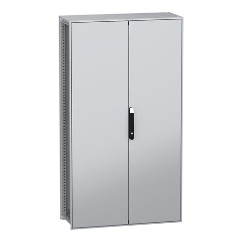 Main product image of Floor Standing Modular Electrical Enclosure, PanelSet SFN, Decarbonized Steel, 1800x1000x400mm, 2 Doors, IP55