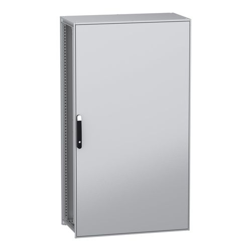 Main product image of Floor Standing Modular Electrical Enclosure, PanelSet SFN, Decarbonized Steel, Mounting Plate, 1800x1000x500mm, IP55