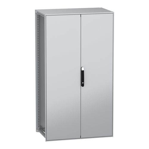 Main product image of Floor Standing Modular Electrical Enclosure, PanelSet SFN, Decarbonized Steel, 1800x1000x600mm, 2 Doors, IP55