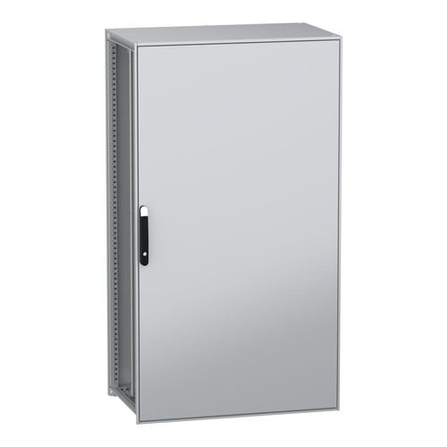 Main product image of Floor Standing Modular Electrical Enclosure, PanelSet SFN, Decarbonized Steel, Mounting Plate, 1800x1000x600mm, IP55