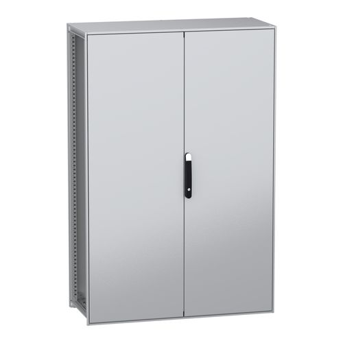 Main product image of Floor Standing Modular Electrical Enclosure, PanelSet SFN, Decarbonized Steel, 1800x1200x500mm, 2 Doors, IP55