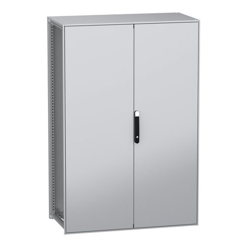 Main product image of Floor Standing Modular Electrical Enclosure, PanelSet SFN, Decarbonized Steel, 1800x1200x600mm, 2 Doors, IP55