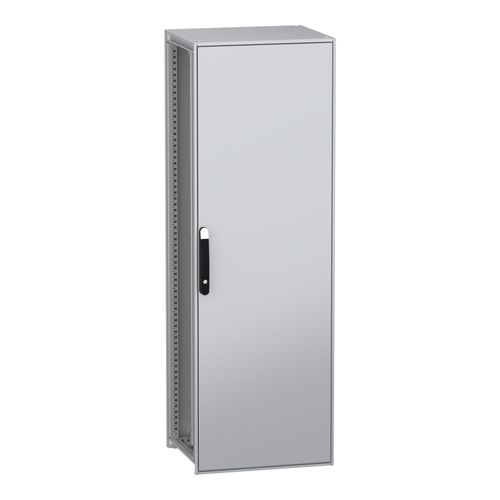 Main product image of Floor Standing Modular Electrical Enclosure, PanelSet SFN, Decarbonized Steel, Mounting Plate, 1800x600x500mm, IP55