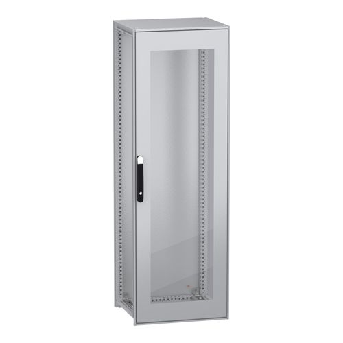 Main product image of Floor Standing Modular Electrical Enclosure, PanelSet SFN, Decarbonized Steel, Glazed Door, 1800x600x500mm, IP55