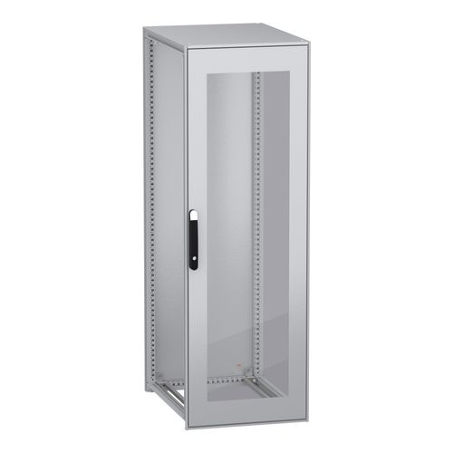 Main product image of Floor Standing Modular Electrical Enclosure, PanelSet SFN, Decarbonized Steel, Glazed Door, 1800x600x800mm, IP55