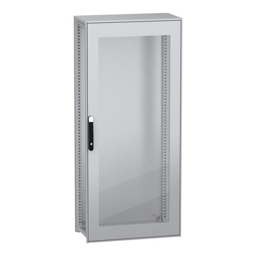 Main product image of Floor Standing Modular Electrical Enclosure, PanelSet SFN, Decarbonized Steel, Glazed Door, 1800x800x400mm, IP55
