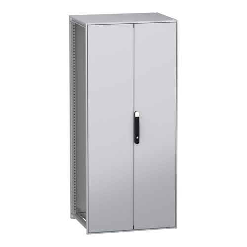 Main product image of Floor Standing Modular Electrical Enclosure, PanelSet SFN, Decarbonized Steel, 1800x800x600mm, 2 Doors, IP55