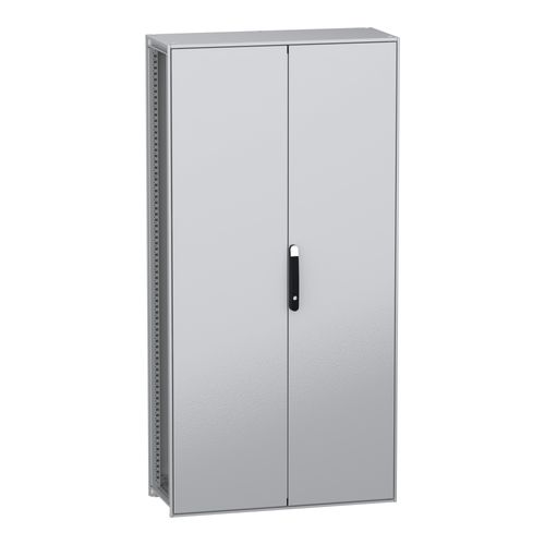 Main product image of Floor Standing Modular Electrical Enclosure, PanelSet SFN, Decarbonized Steel, 2000x1000x400mm, 2 Doors, IP55