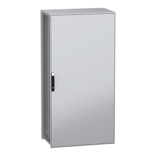 Main product image of Floor Standing Modular Electrical Enclosure, PanelSet SFN, Decarbonized Steel, Mounting Plate, 2000x1000x600mm, IP55