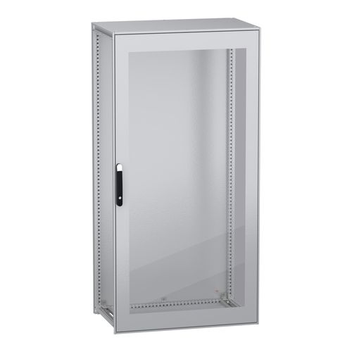 Main product image of Floor Standing Modular Electrical Enclosure, PanelSet SFN, Decarbonized Steel, Glazed Door, 2000x1000x600mm, IP55