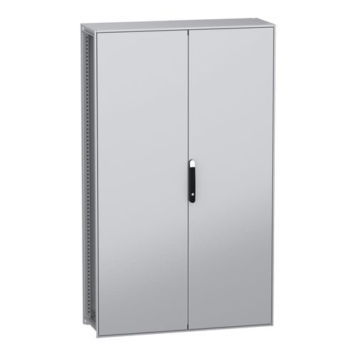Main product image of Floor Standing Modular Electrical Enclosure, PanelSet SFN, Decarbonized Steel, 2000x1200x400mm, 2 Doors, IP55