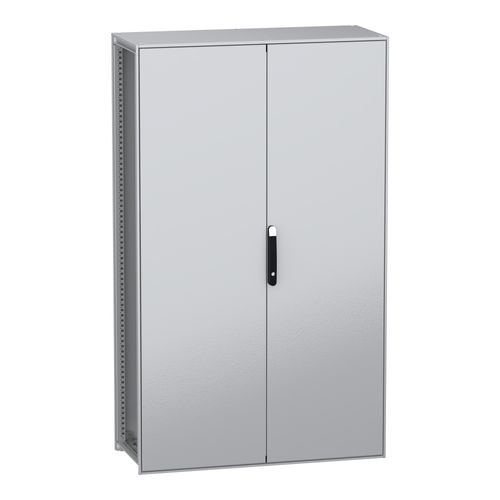 Main product image of Floor Standing Modular Electrical Enclosure, PanelSet SFN, Decarbonized Steel, 2000x1200x500mm, 2 Doors, IP55