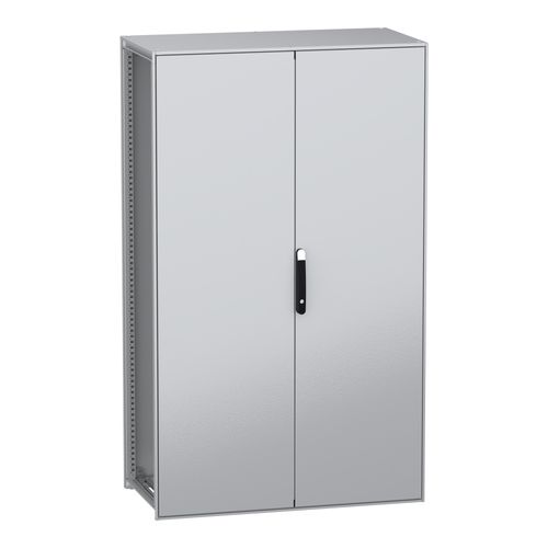 Main product image of Floor Standing Modular Electrical Enclosure, PanelSet SFN, Decarbonized Steel, 2000x1200x600mm, 2 Doors, IP55
