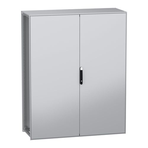 Main product image of Floor Standing Modular Electrical Enclosure, PanelSet SFN, Decarbonized Steel, 2000x1600x600mm, 2 Doors, IP55