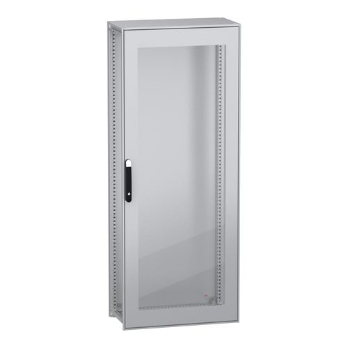 Main product image of Floor Standing Modular Electrical Enclosure, PanelSet SFN, Decarbonized Steel, Glazed Door, 2000x800x400mm, IP55