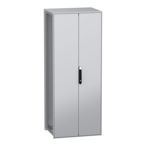 Main product image of Floor Standing Modular Electrical Enclosure, PanelSet SFN, Decarbonized Steel, 2000x800x600mm, 2 Doors, IP55