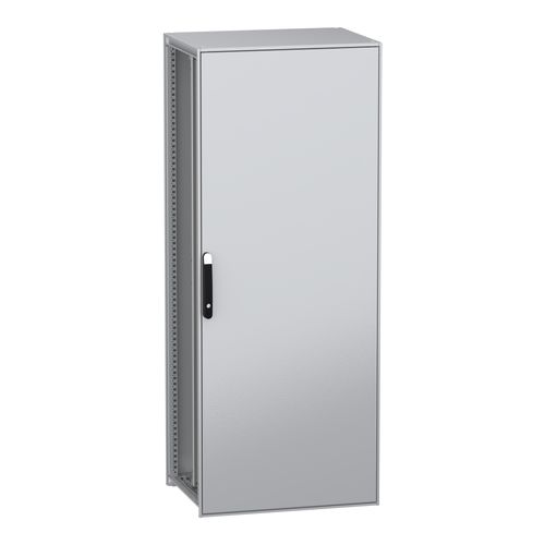 Main product image of Floor Standing Modular Electrical Enclosure, PanelSet SFN, Decarbonized Steel, Mounting Plate, 2000x800x600mm, IP55