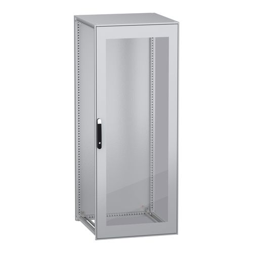 Main product image of Floor Standing Modular Electrical Enclosure, PanelSet SFN, Decarbonized Steel, Glazed Door, 2000x800x800mm, IP55