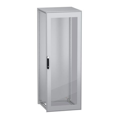 Main product image of Floor Standing Modular Electrical Enclosure, PanelSet SFN, Decarbonized Steel, Glazed Door, 2200x800x800mm, IP55