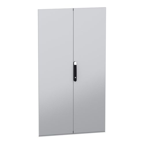 Main product image of Double Plain Door, PanelSet SFN, Spacial SM, for Electrical Enclosure H1800xw1000mm