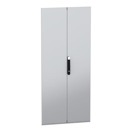 Main product image of Double Plain Door, PanelSet SFN, Spacial SM, for Electrical Enclosure H1800xw800mm
