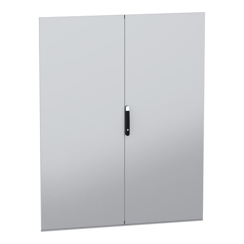 Main product image of Double Plain Door, PanelSet SFN, Spacial SM, for Electrical Enclosure H2000xw1600mm